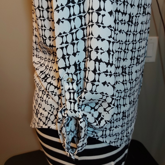 Marks and Spencer Collection B&W Blouse - Picture 5 of 8